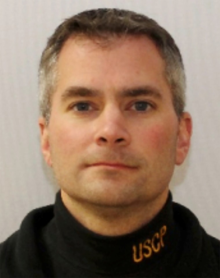 Image: U.S. Capitol Police officer Brian Sicknick, 40, poses in an undated photograph