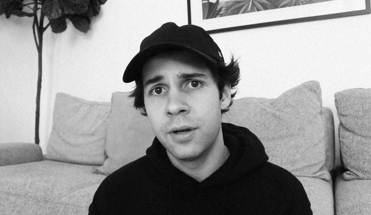 David Dobrik speaks in a video uploaded to YouTube on March 22, 2021.
