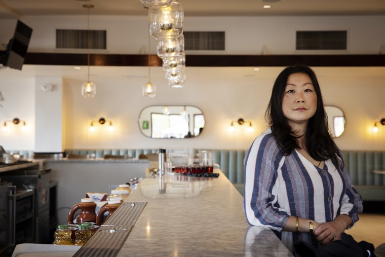 IMAGE: May Seto Wasem, co-owner of Grand Lake Kitchen in Oakland, Calif.