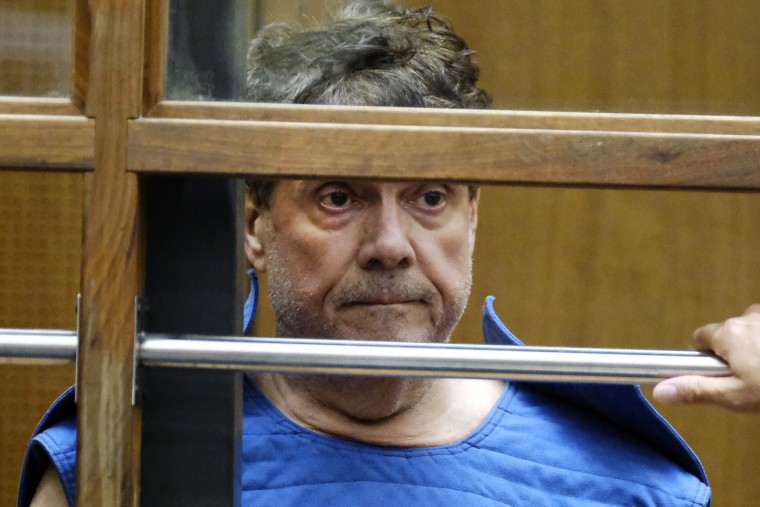 Dr. George Tyndall, the former University of Southern California gynecologist accused of sexual assault, listens during an arraignment at Los Angeles Superior court, July 1, 2019.
