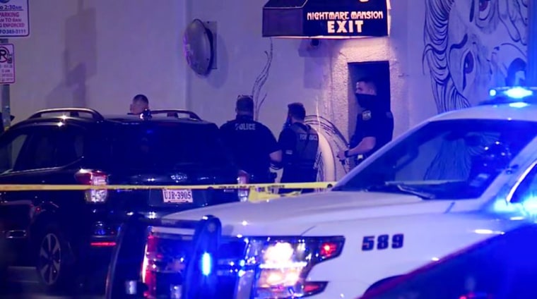 Two people have died and eight others injured after a shooting in Virginia Beach, Va on Friday March 26, 2021.