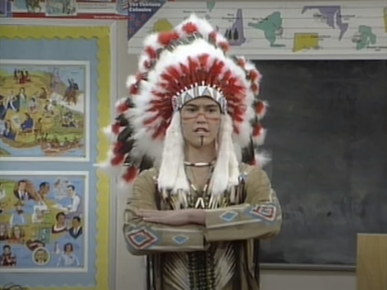 Many people feel this image of Zack as a Native American was wrong.