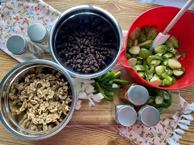 I created my own version of walnut meat, and was surprised at how similar to ground beef it was when warmed in a pan.