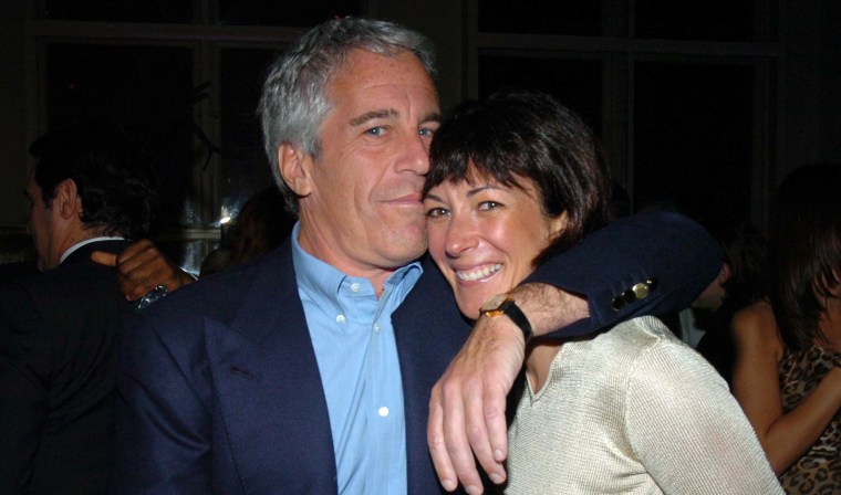 Image: Jeffrey Epstein and Ghislaine Maxwell