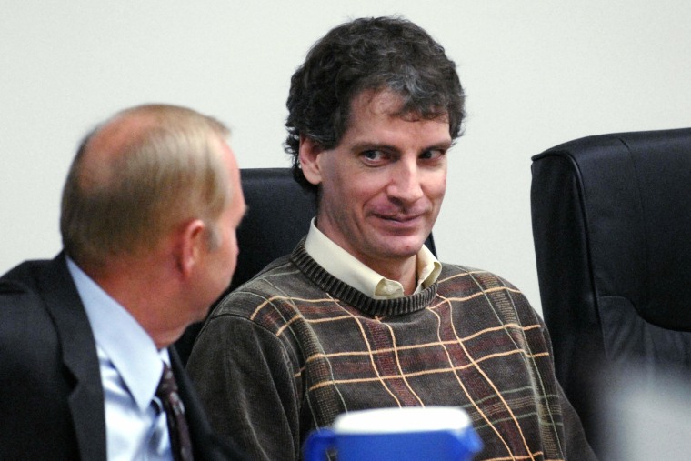 Joseph Edward Duncan, during a sentencing hearing in the Kootenai County Jail 16 October, 2006 in Coeur d' Alene, Idaho.