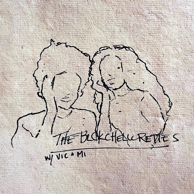 The Blckchellorettes: Vic and Mi.