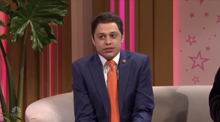 Image: Pete Davidson as Rep. Matt Gaetz of Florida