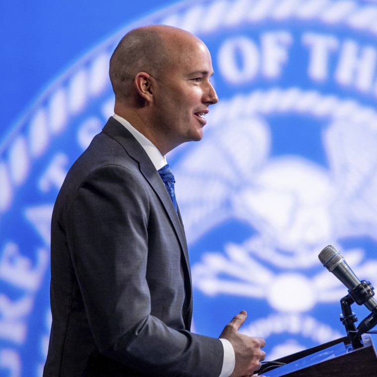 Utah Gov. Spencer Cox signed a law requiring biological fathers to help pay for half the medical costs associated with pregnancy and delivery.
