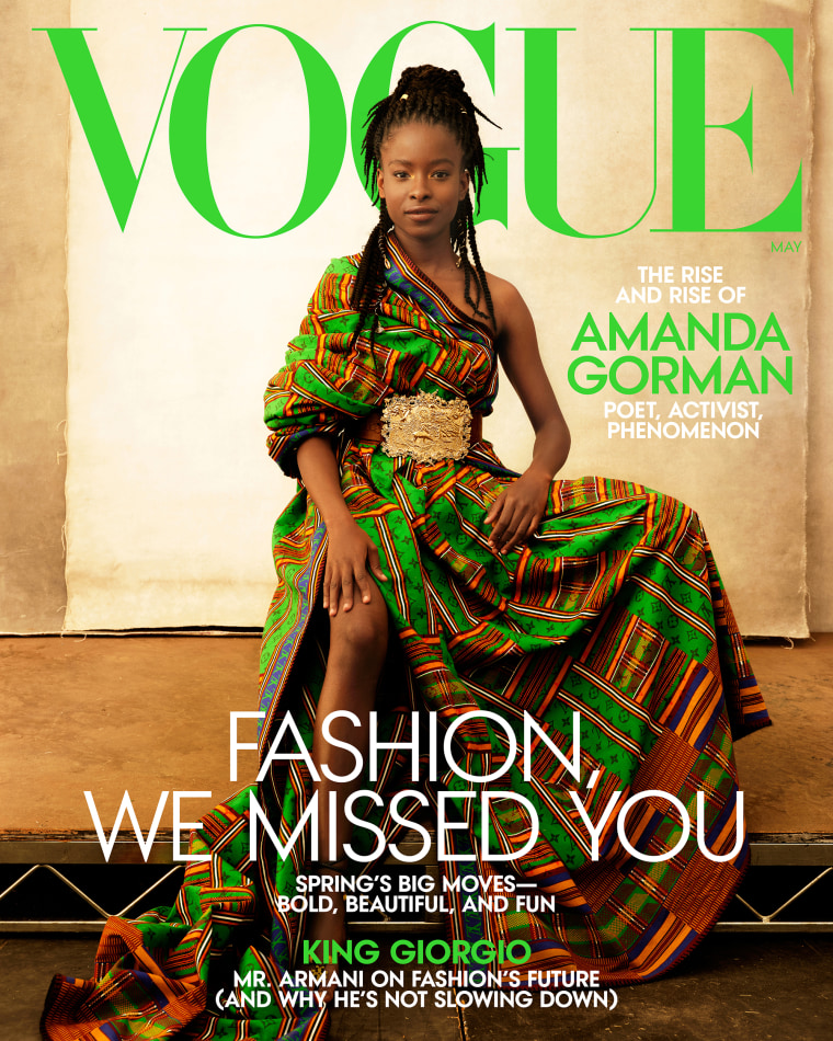 One of Gorman's two May covers for Vogue