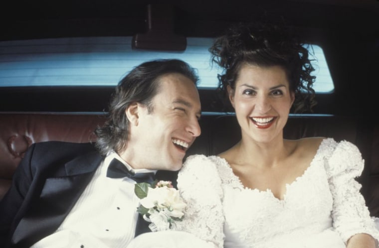 Image: MY BIG FAT GREEK WEDDING 2002) JOHN CORBETT NIA VARDALOS JOEL ZWICK DIR) MOVIESTORE COLLECTION LTD