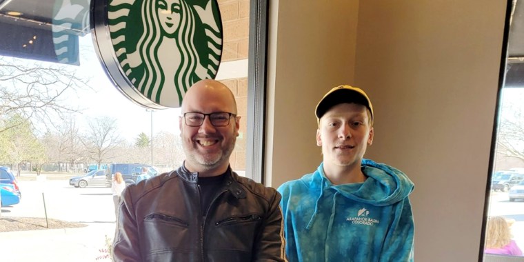 "I mean like, I wanted to know more about this kid for so long and then finally I got to meet him and it was just this very exciting moment," said former Starbucks barista Griffin Baron.