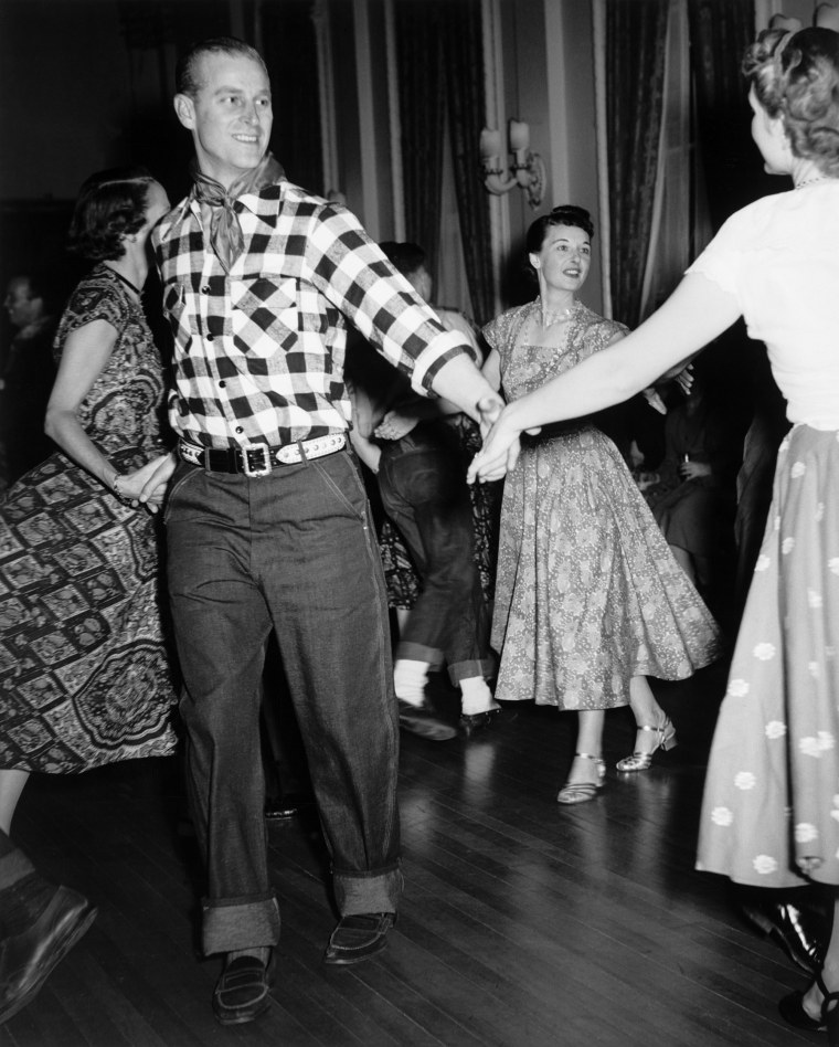 Prince Philip Square Dancing In Ottawa