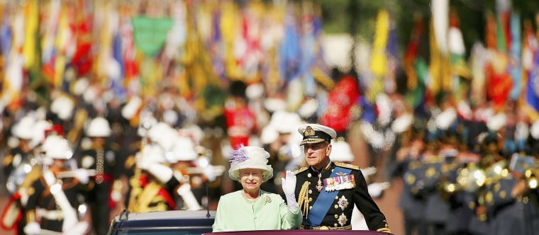 60th Anniversary Of End Of WWII - Buckingham Palace Flypast