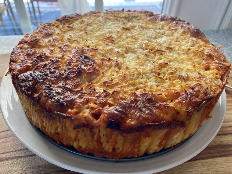 The crispy edges were the best part of the dish.