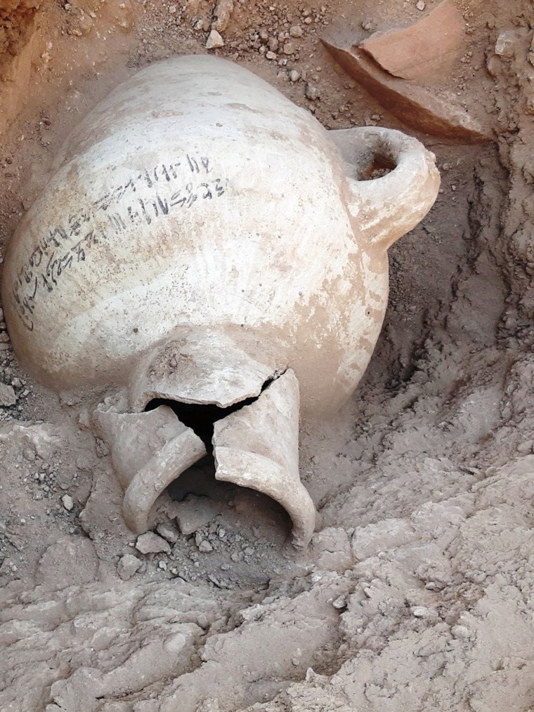 Image: Archeological discoveries are seen in Luxor