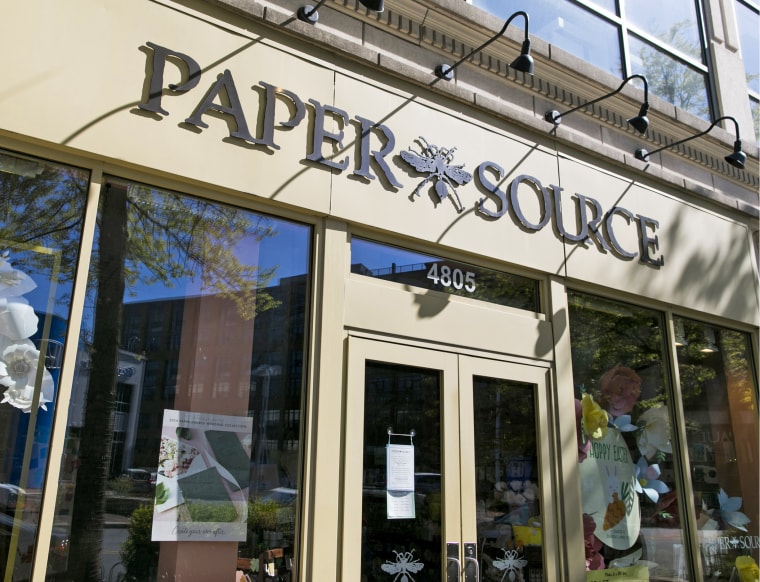 A Paper Source store.