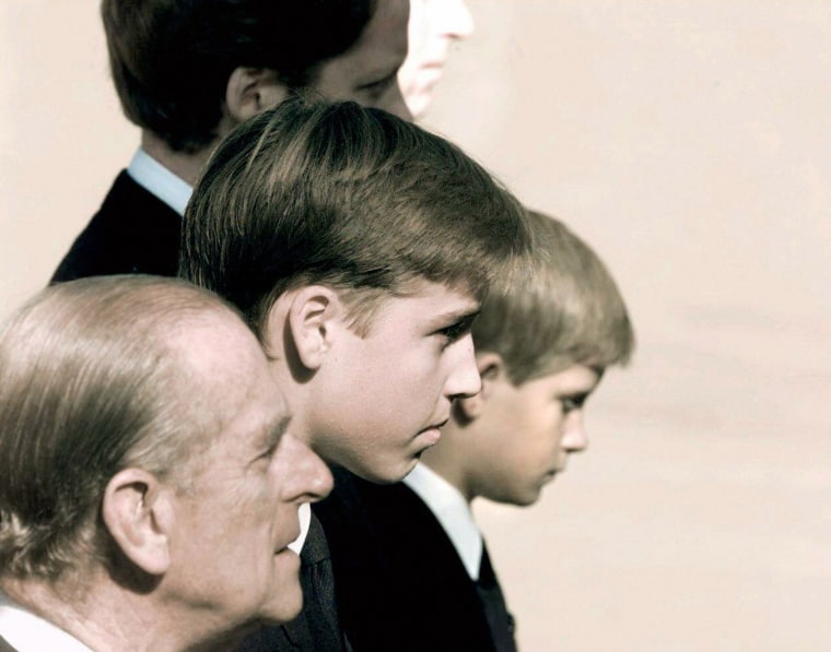 Prince Philip, Prince William, Prince Harry, Prince Charles