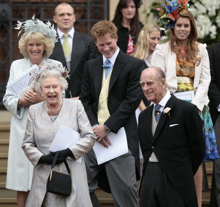Britain's Queen Elizabeth and Prince Philip