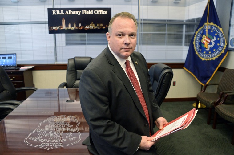 James N. Hendricks, the new special agent-in-charge of the FBI field office headquarters in Albany, N.Y., on Nov. 28, 2018.