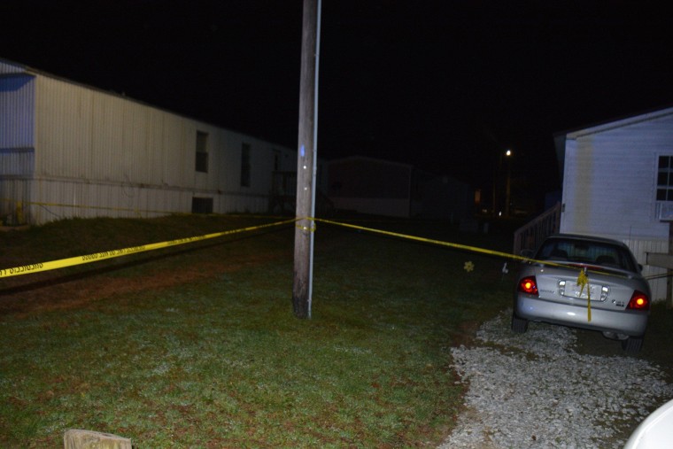 Image: Crime scene in Alamance County North Carolina