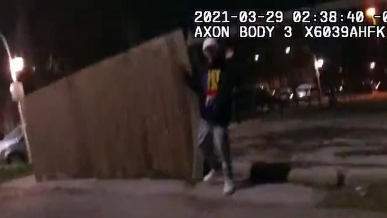 the newly released body camera footage of the fatal shooting of 13-year-old Adam Toledo in Chicago.