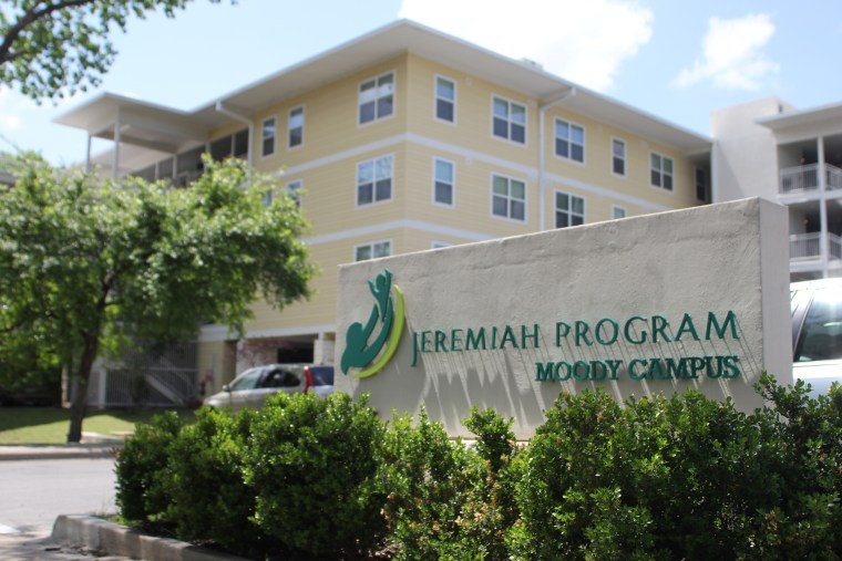The Jeremiah Program in Austin uses a "two-generation" approach to help both mothers and children.