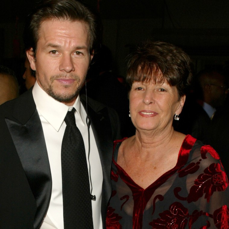 Mark Wahlberg and his mother Alma