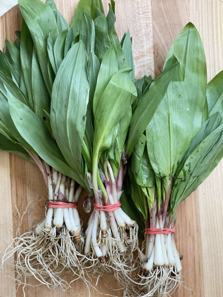 If you see ramps at your local farmers market, make sure to grab a bunch — or two! — as their season is very short.