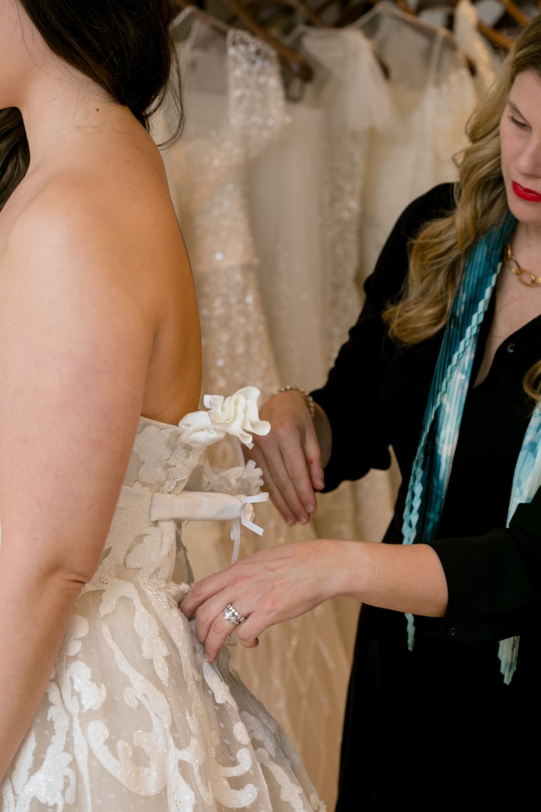 Sabatino has attended thousands of bridal appointments over the years.