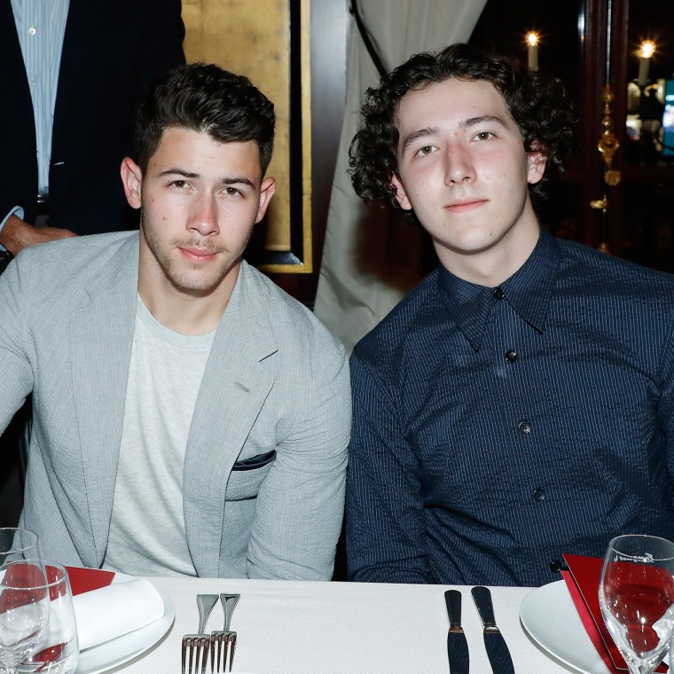 Nick and Frankie Jonas