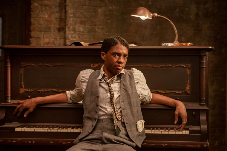 Chadwick Boseman as Levee in Netflix's "Ma Rainey's Black Bottom."