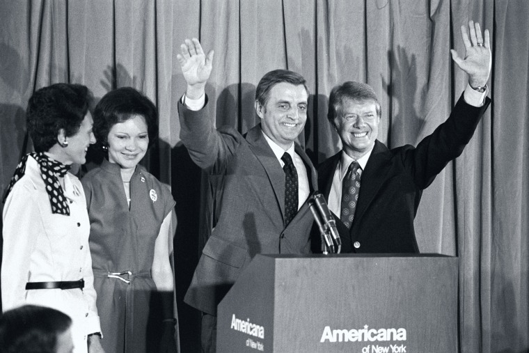 Image: Carter and Mondale with Wives