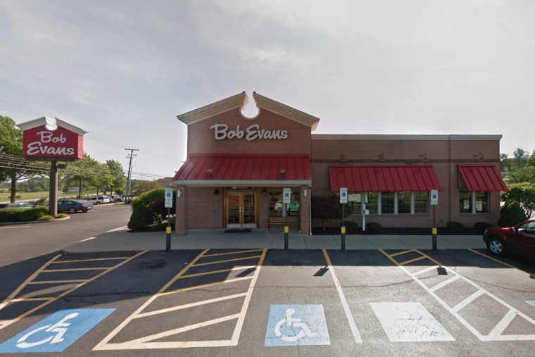 Image: Bob Evans restaurant on Lesh Street Northeast in Canton, Ohio.