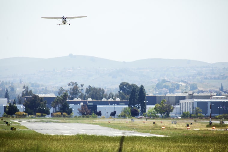 Image: Reid-Hillview Airport in eastern San Jose.