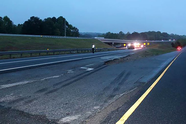 At least 6 killed in fiery van crash on interstate