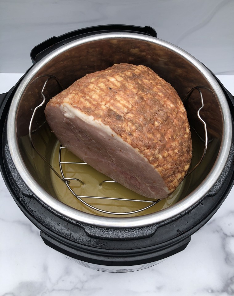 As long as your ham fits in your Instant Pot or slow cooker, it can be cooked in there.