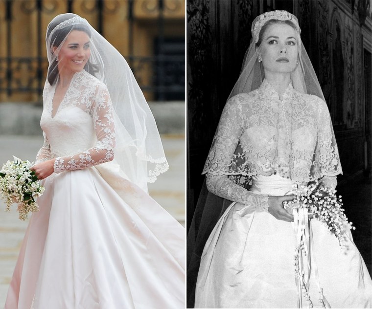 Duchess of Cambridge, Grace Kelly wedding