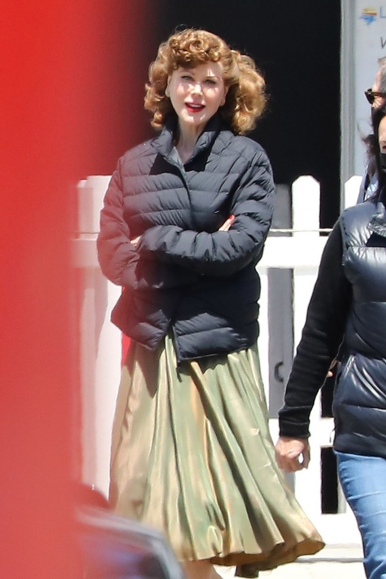Nicole Kidman as Lucille Ball for the film "Being the Ricardos"