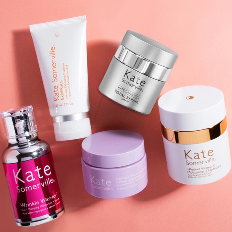 Kate Somerville products flat lay