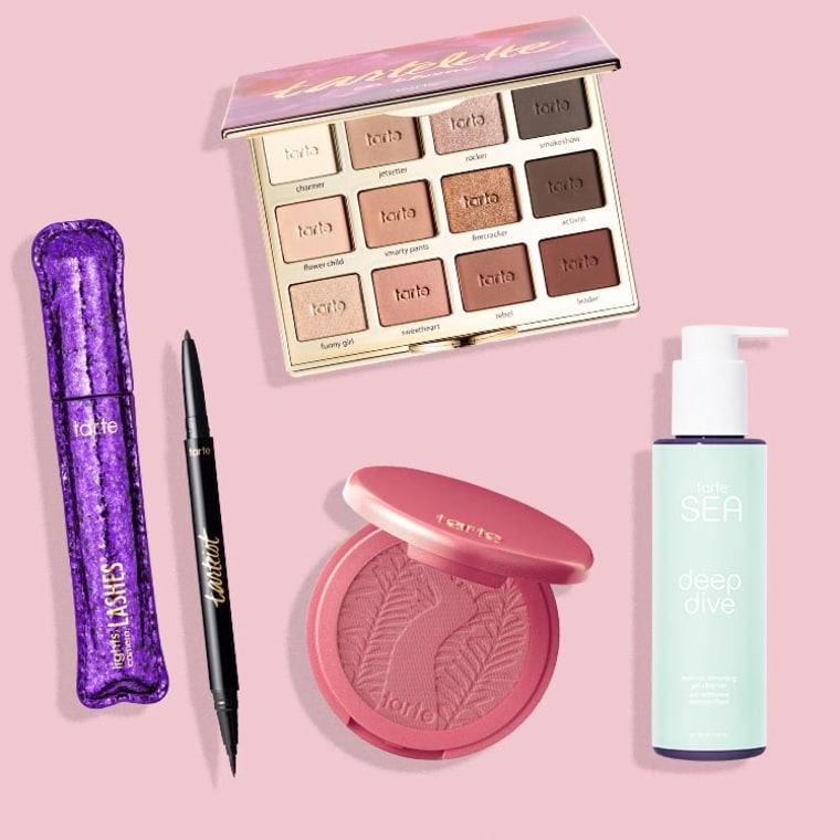 Illustration of Tarte products