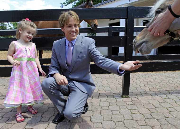 Dannielynn Birkhead and Larry Birkhead