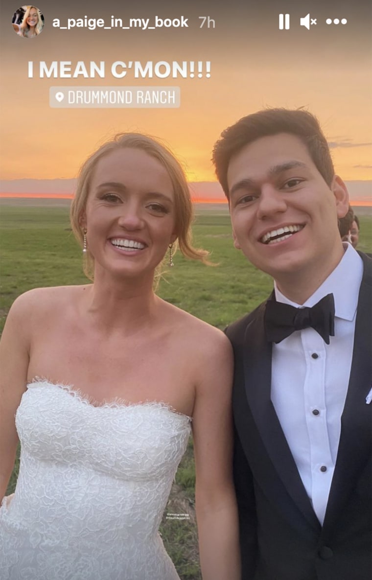 Ree Drummond s daughter Alex marries at family s Oklahoma ranch