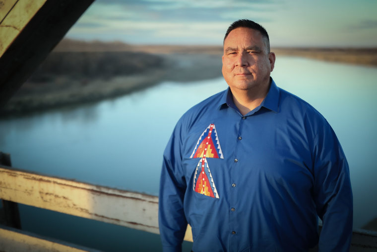 Lance Fourstar, the chairman of Fort Peck Assiniboine Council.