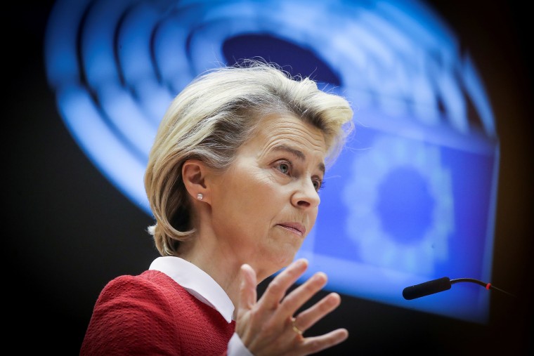 Image: European Commission President Ursula von der Leyen.