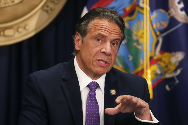 Image: New York Governor Cuomo Holds Covid Briefing