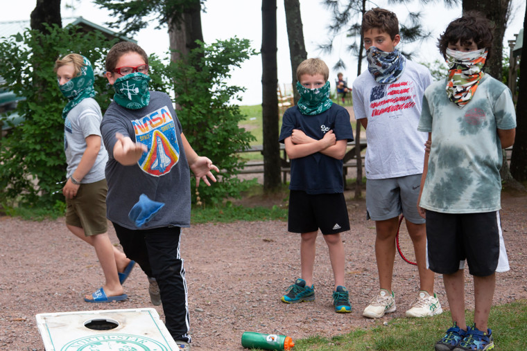 Image: Kids play at North Star Camp