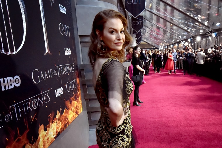 Esmé Bianco attends the "Game of Thrones" season eight New York premiere on April 3, 2019, in New York City.