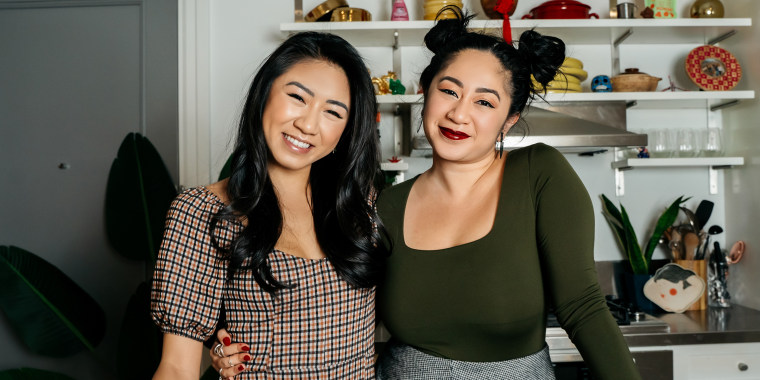 Vanessa (left) and Kim Pham, the founders of Omsom, a company that makes Asian dish starter kits in partnership with chefs.