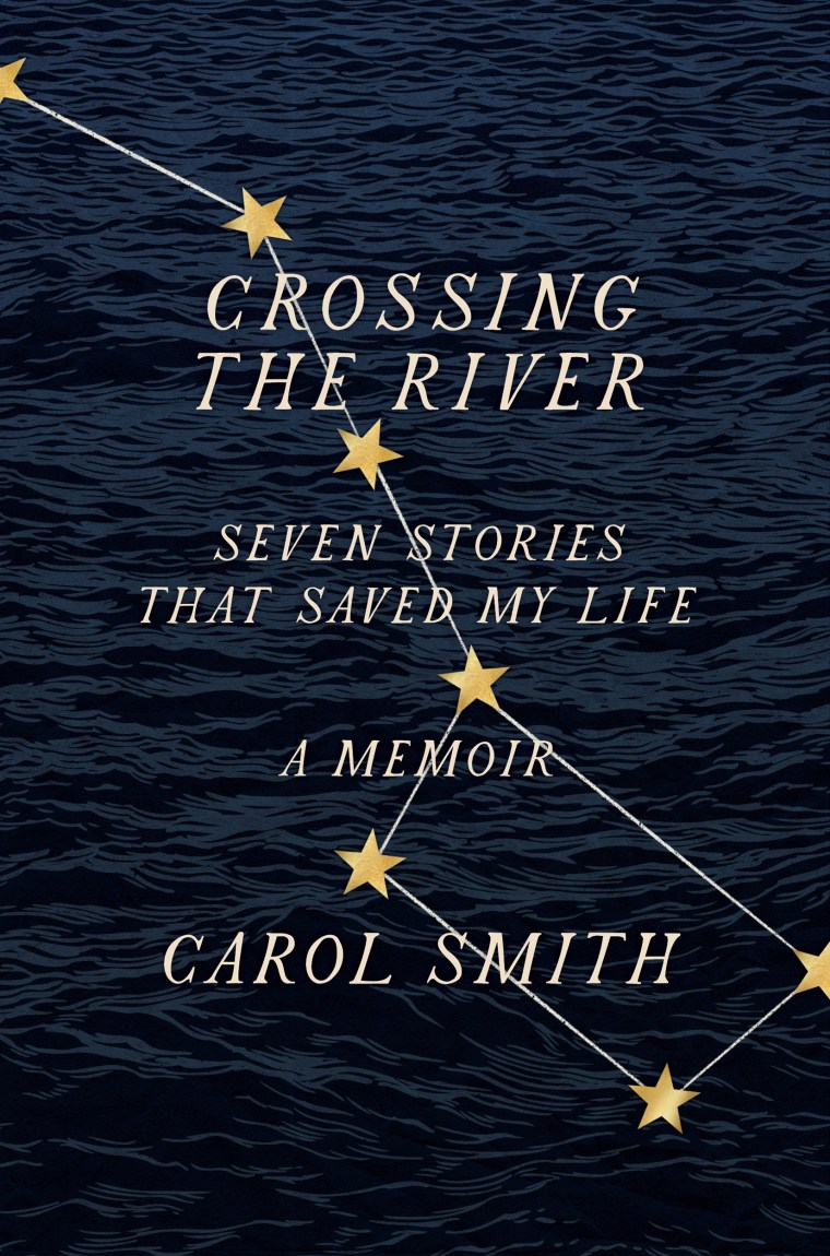 Book cover for "Crossing the River: Seven Stories that Saved My Life," a memoir by Carol Smith