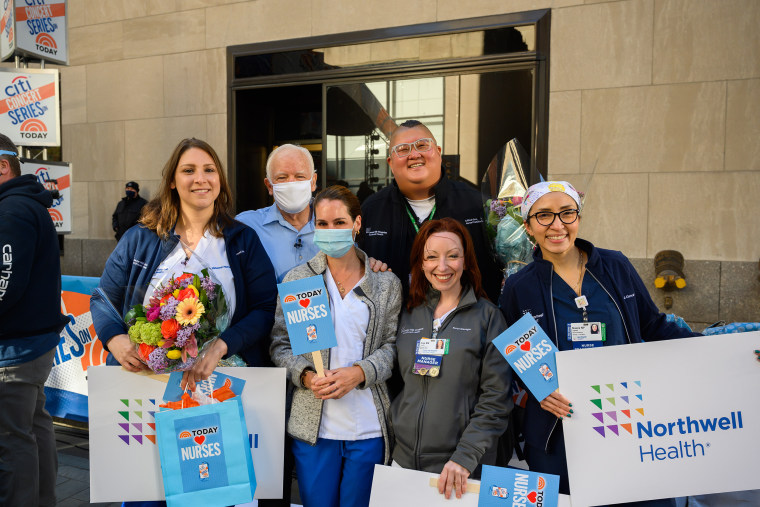 John Tillotson reunites with the nurses who cared for him as he battled COVID-19.